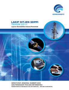 Laporan Akuntabilitas Kinerja Instansi Pemerintah Tahun 2011